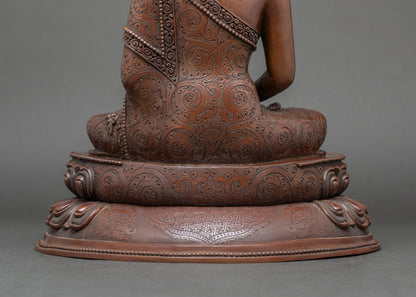 Amitabha Buddha Figurine | Traditional Nepalese Meditation Artwork