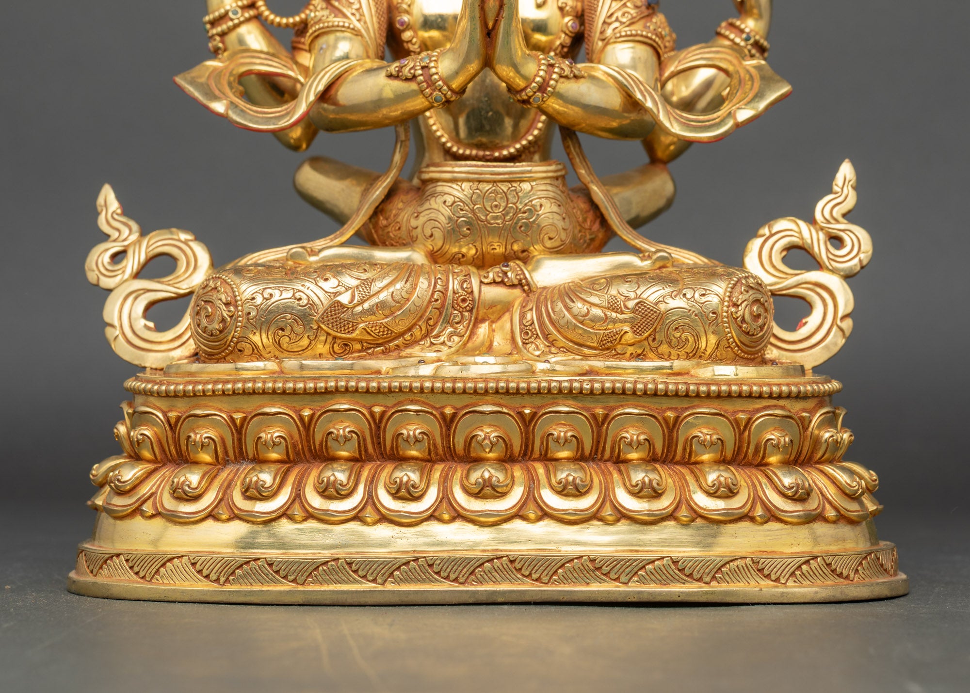 Chenrezig with Consort Statue | Representation of Compassion and Union