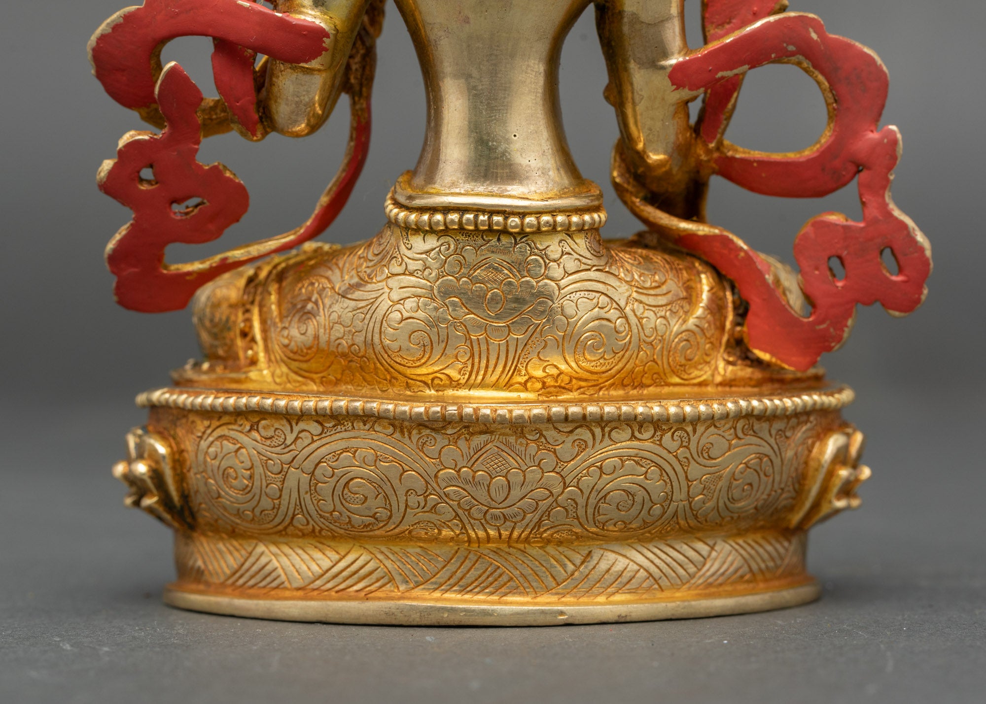 Seven-Eyed White Tara Statue for Home Altar & Meditation Spaces