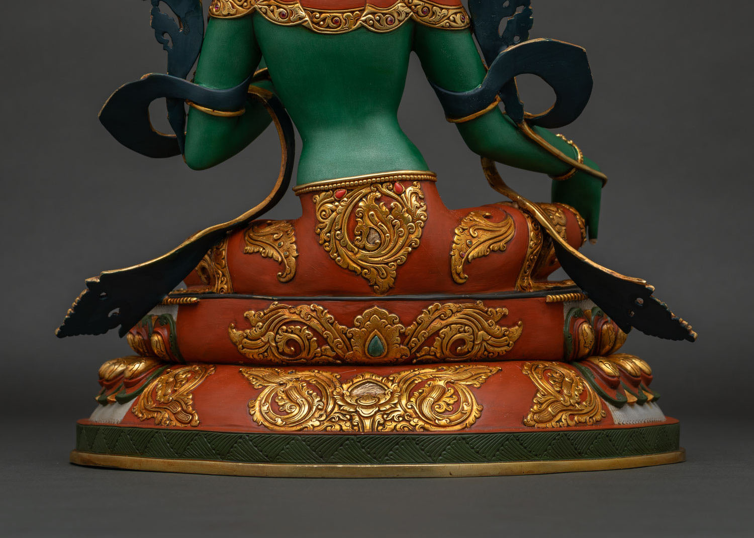 Jetsun Dolma Statue | Acrylic-Painted Mother of All Buddhas Idol