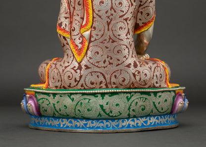 Buddha Shakyamuni Statue | Traditional Nepalese Craft