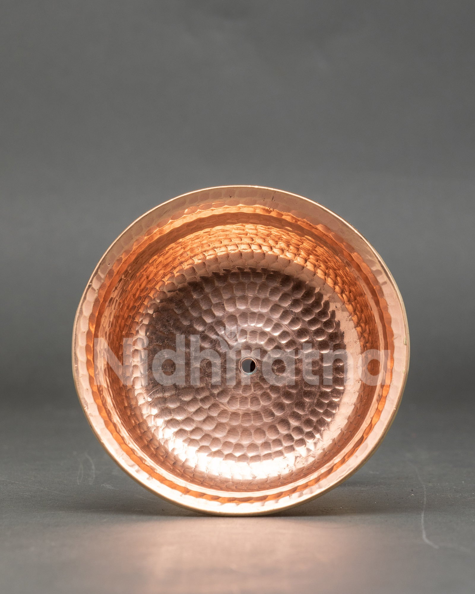 Tibetan Copper Butter Lamps for Puja Ceremonies