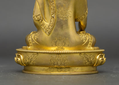Buddha Shakyamuni Statue | Nepalese Artisan-made Meditation Figurine