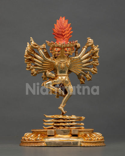 Hevajra Yab-Yum Statue | Meditation and Spiritual Decor