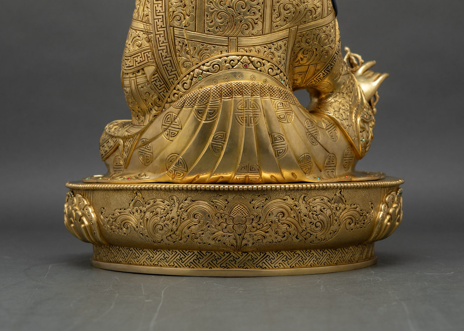 Guru Rinpoche (Padmasambhava) Statue | Traditional Tibetan Sculpture
