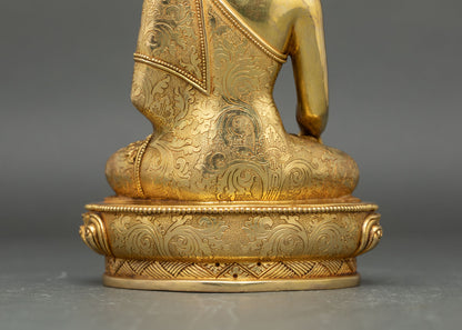 Buddha Shakyamuni Statue | Traditional Meditation Sculpture