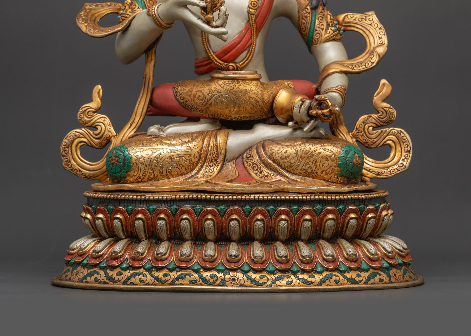 Vajrasattva with Consort Statue for Karma Purification | Himalayan Art