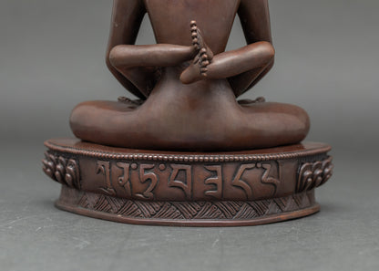 Samanthabhadra Statue | Traditional Buddhist Deity Sculpture from Nepal