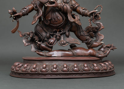 Six-Armed Mahakala Statue | Dharma Protector Deity Sculpture