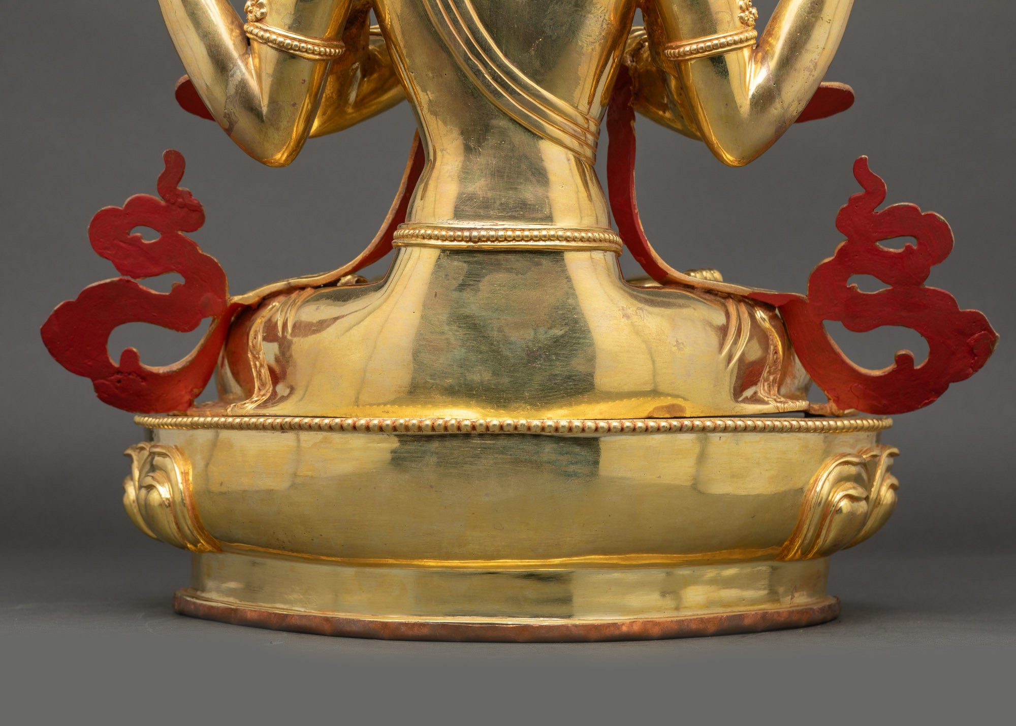 Four-armed Chenrezig Statue | Merciful Bodhisattva Figurine from Nepal