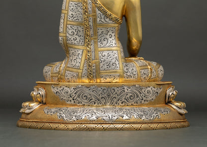 Crown Buddha Shakyamuni Statue