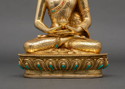 Amitabha Buddha Statue | Sacred Meditation & Altar Decor