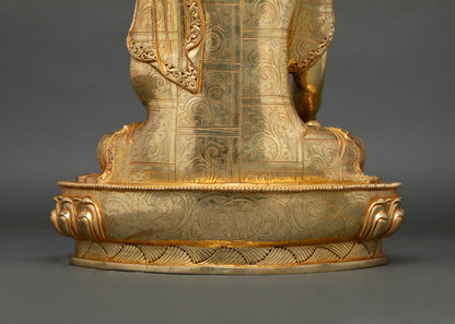 Tibetan Shakyamuni Buddha Statue | Handmade in Nepal