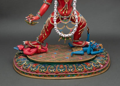 Wrathful Vajrayogini Buddhist Statue | Fierce Goddess of Wisdom