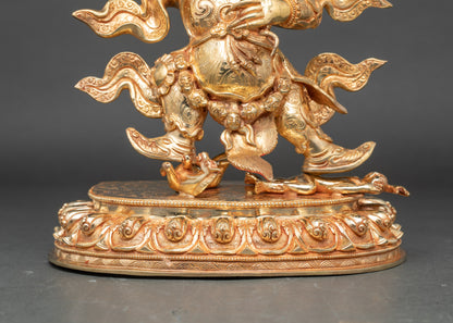 Begtse Chen Sculpture – Handmade Himalayan Copper Art
