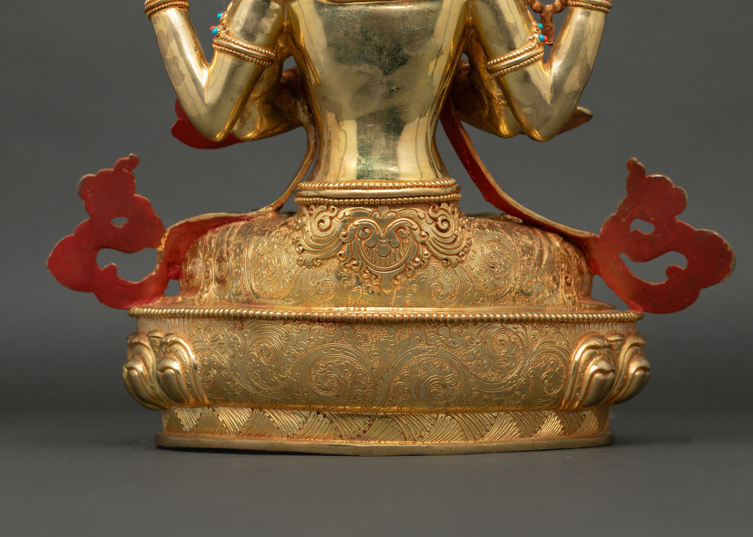 Four-armed Chenrezig Statue | Buddhist Meditation Sculpture