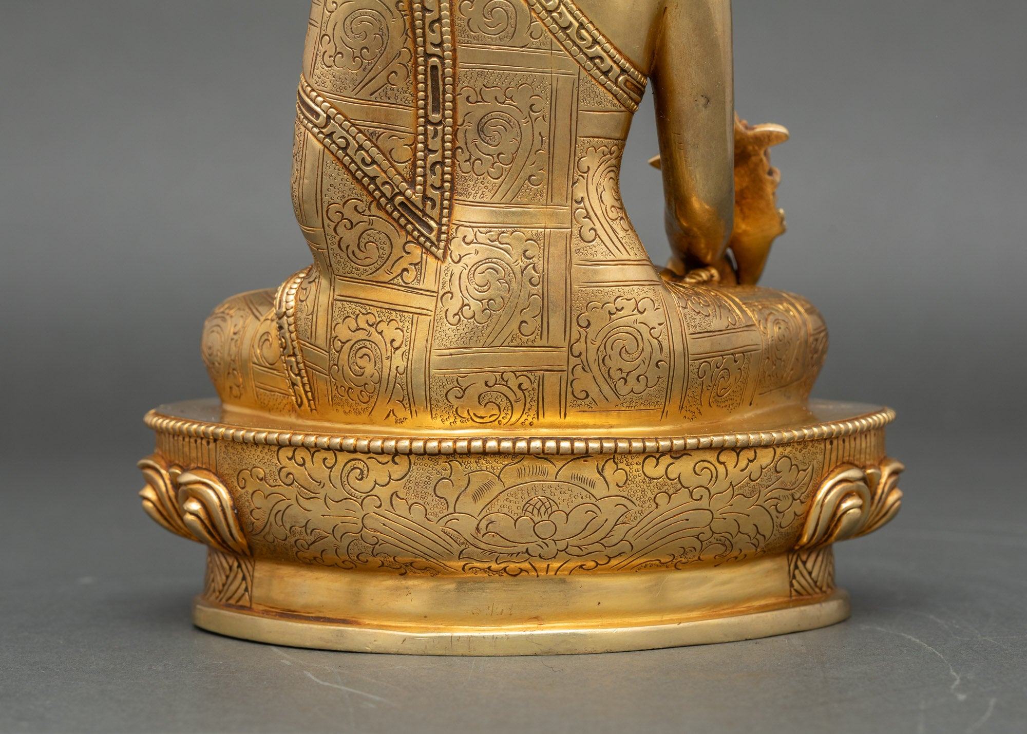 Tibetan Medicine Buddha Statue | Handcrafted Buddhist Figurine