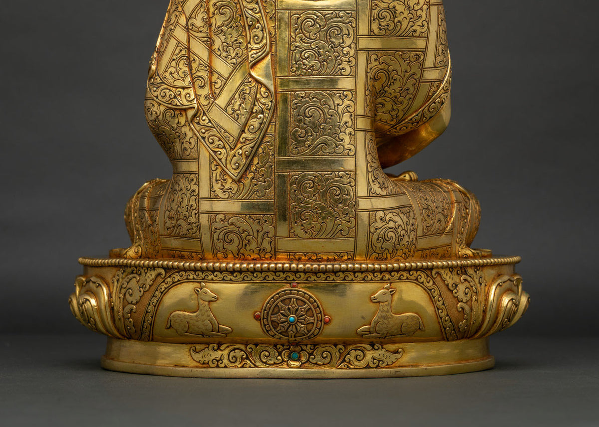 Premium Amitabha Buddha Statue from Nepal – Handmade & Authentic