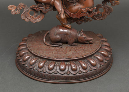 Lord Ganesh Sculpture for New Beginnings and Good Fortune