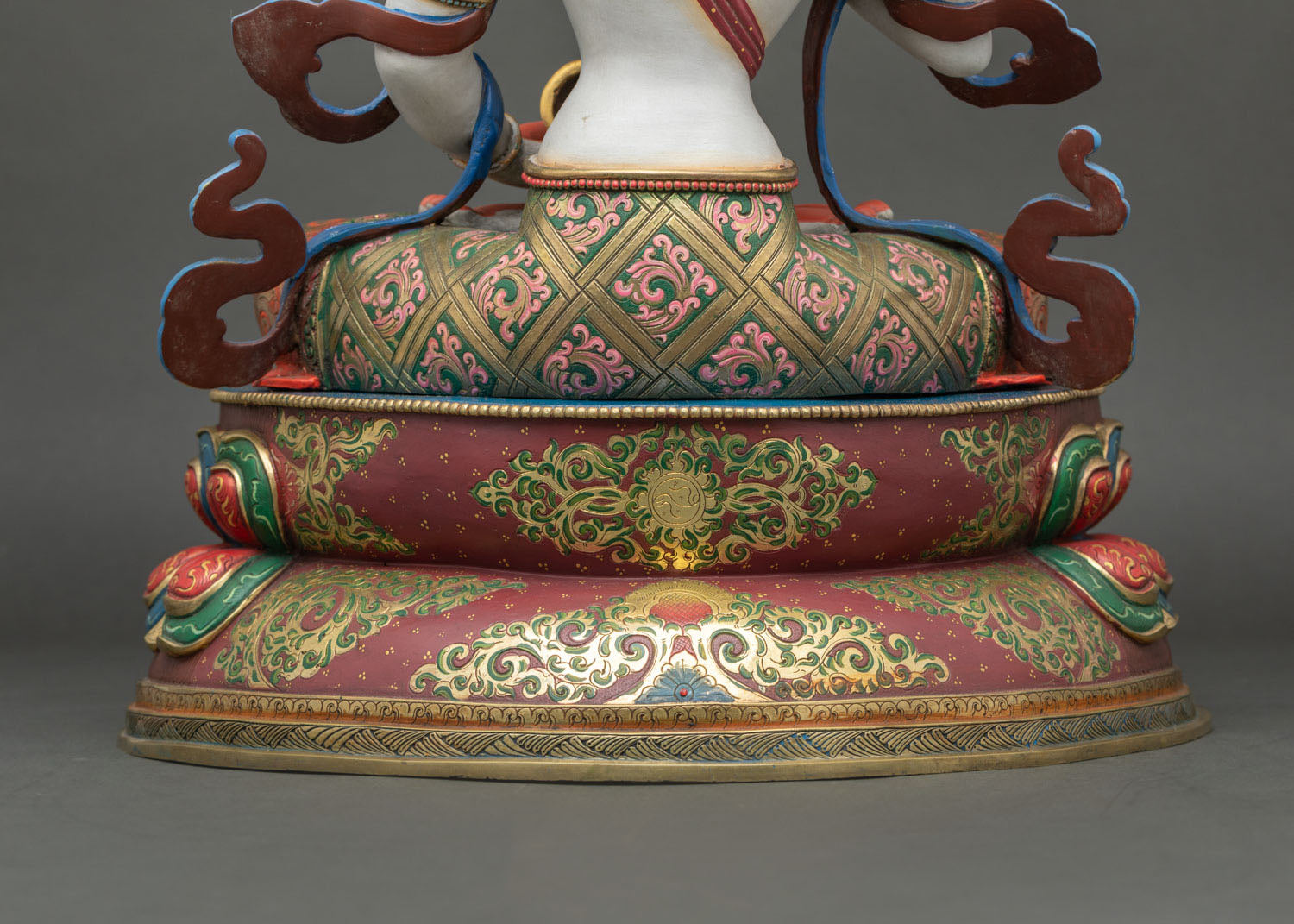 Six Bodhisattva Statue Set | Handpainted Nepali Buddhist Statues