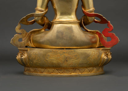 Blessings of Longevity with Amitayus Statue | Buddhist Artwork