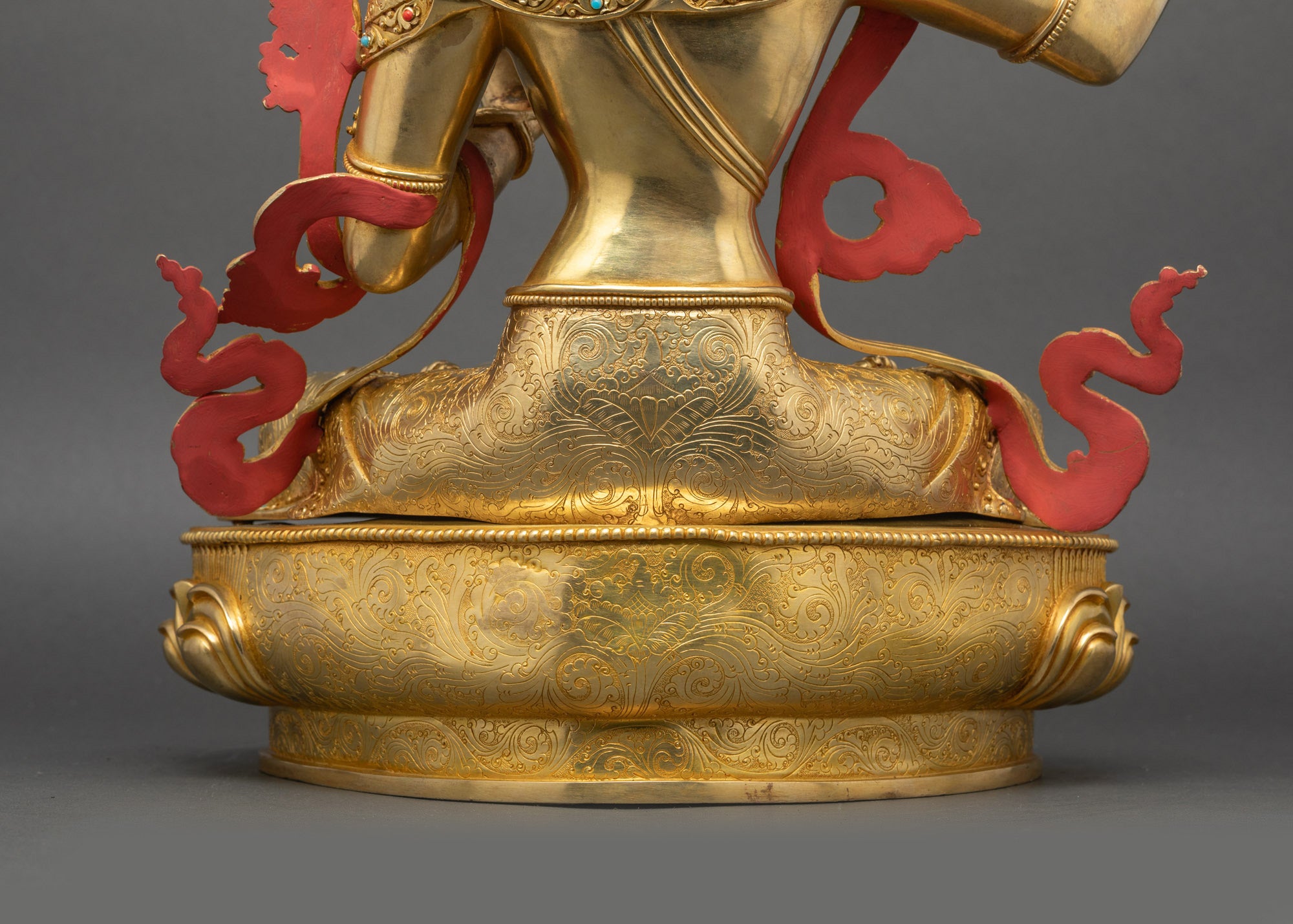 Manjushree Statue | Handcrafted Buddhist Wisdom Deity Sculpture