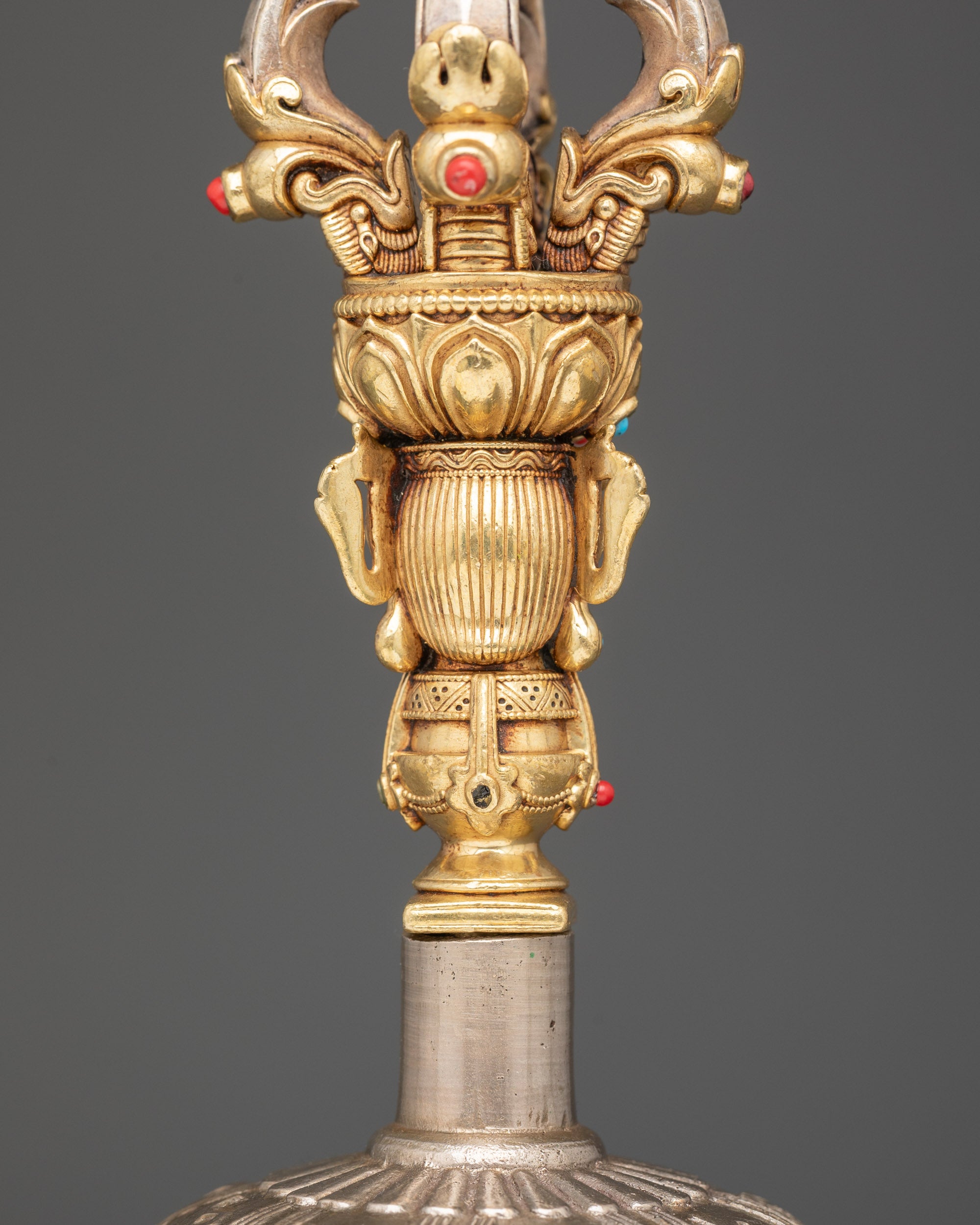 Bronze Bell & Vajra Set | Authentic Buddhist Ritual Instruments