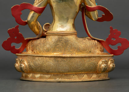Traditional Vajrasattva Statue | Handmade Tibetan Sculpture