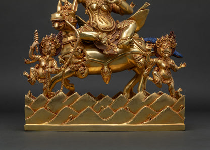 Palden Lhamo Statue | Tibetan Protector Deity from Nepal