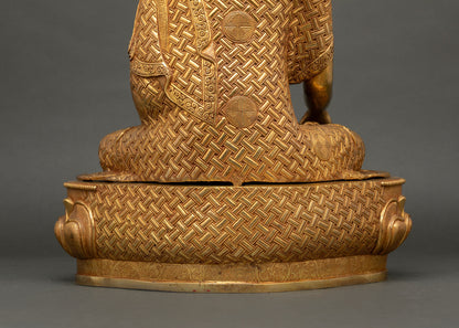 Nepali Shakyamuni Buddha Statue | Meditation Sculpture