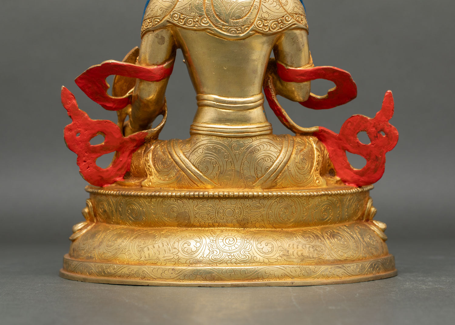 Kshitigarbha Statue | Traditional Nepalese Copper Art