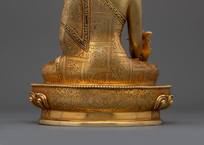 Bhaisajyaguru Statue | Spiritual Healing and Wellness for Home Altars