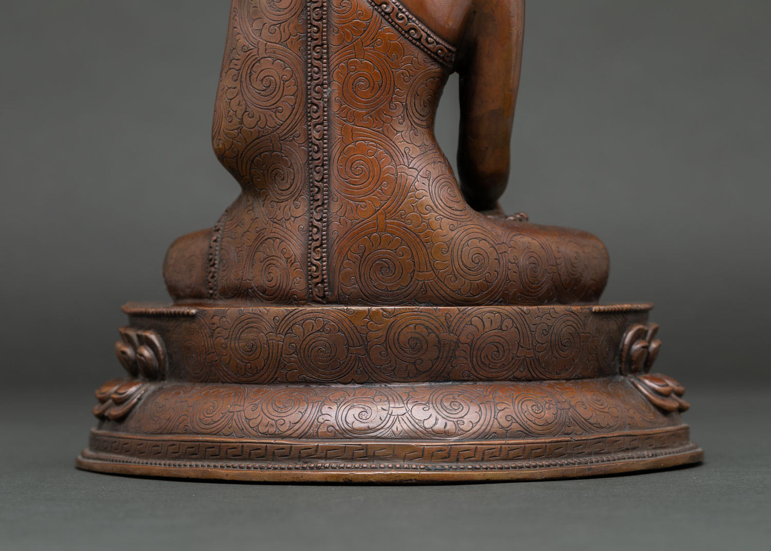 Copper Shakyamuni Buddha Statue | Authentic Nepalese Artwork