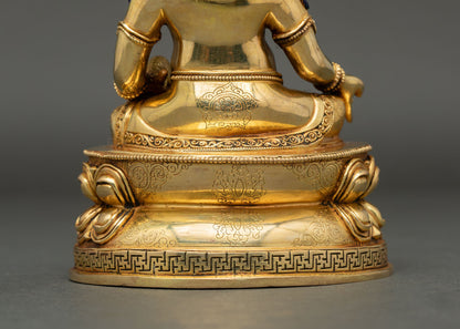 Dzambhala Statue | Buddhist Wealth Deity from Nepal
