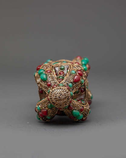 Handcrafted Tibetan Vajra | Dorje Symbol of Indestructible Energy