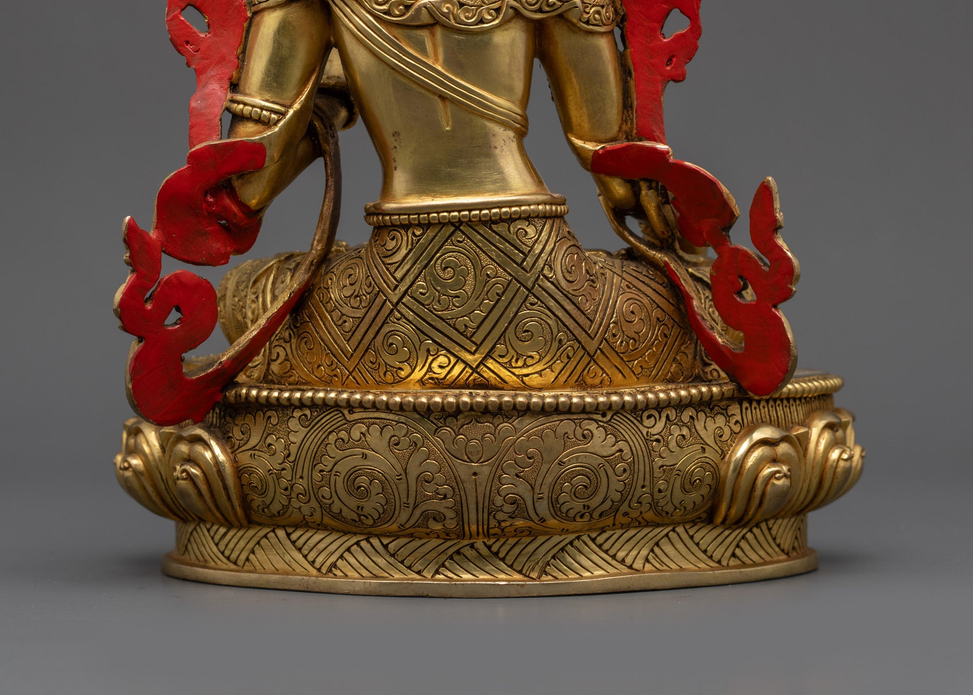 Sacred White Tara Statue | Handmade Buddhist Female Deity of Long Life