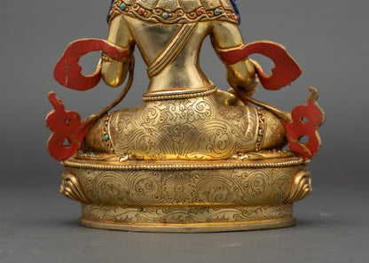 Nepalese Saraswati Statue | Goddess of Knowledge Sculpture