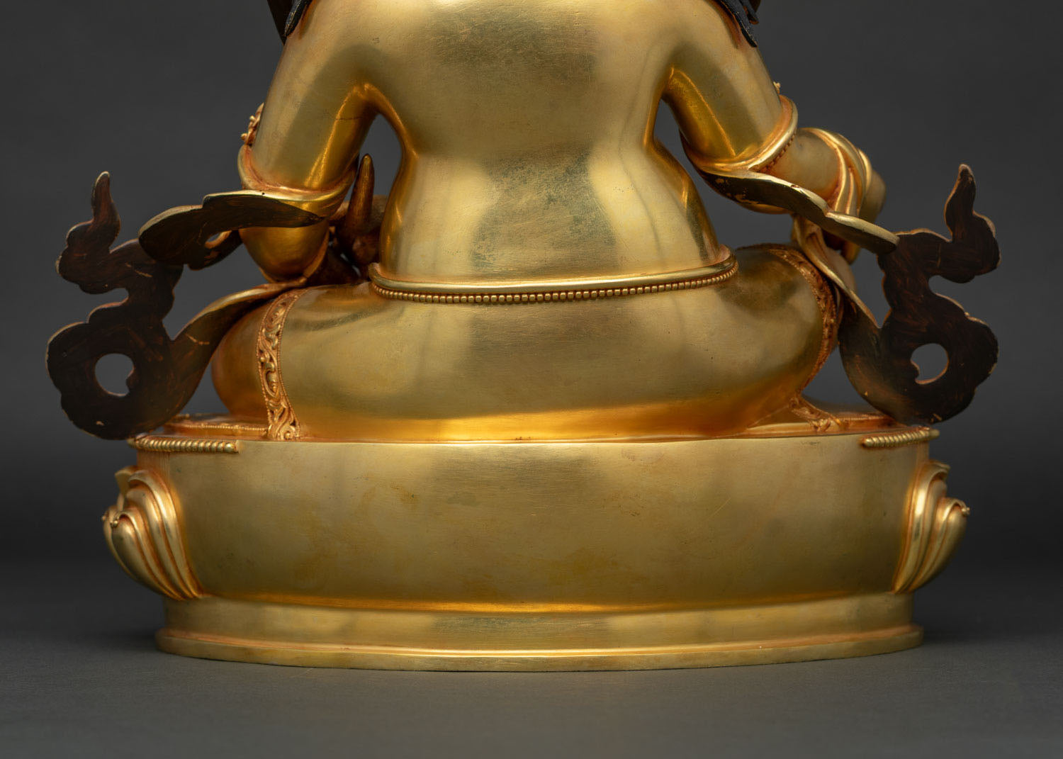 Traditional Dzambhala Statue | 33cm High-Quality Buddhist Sculpture