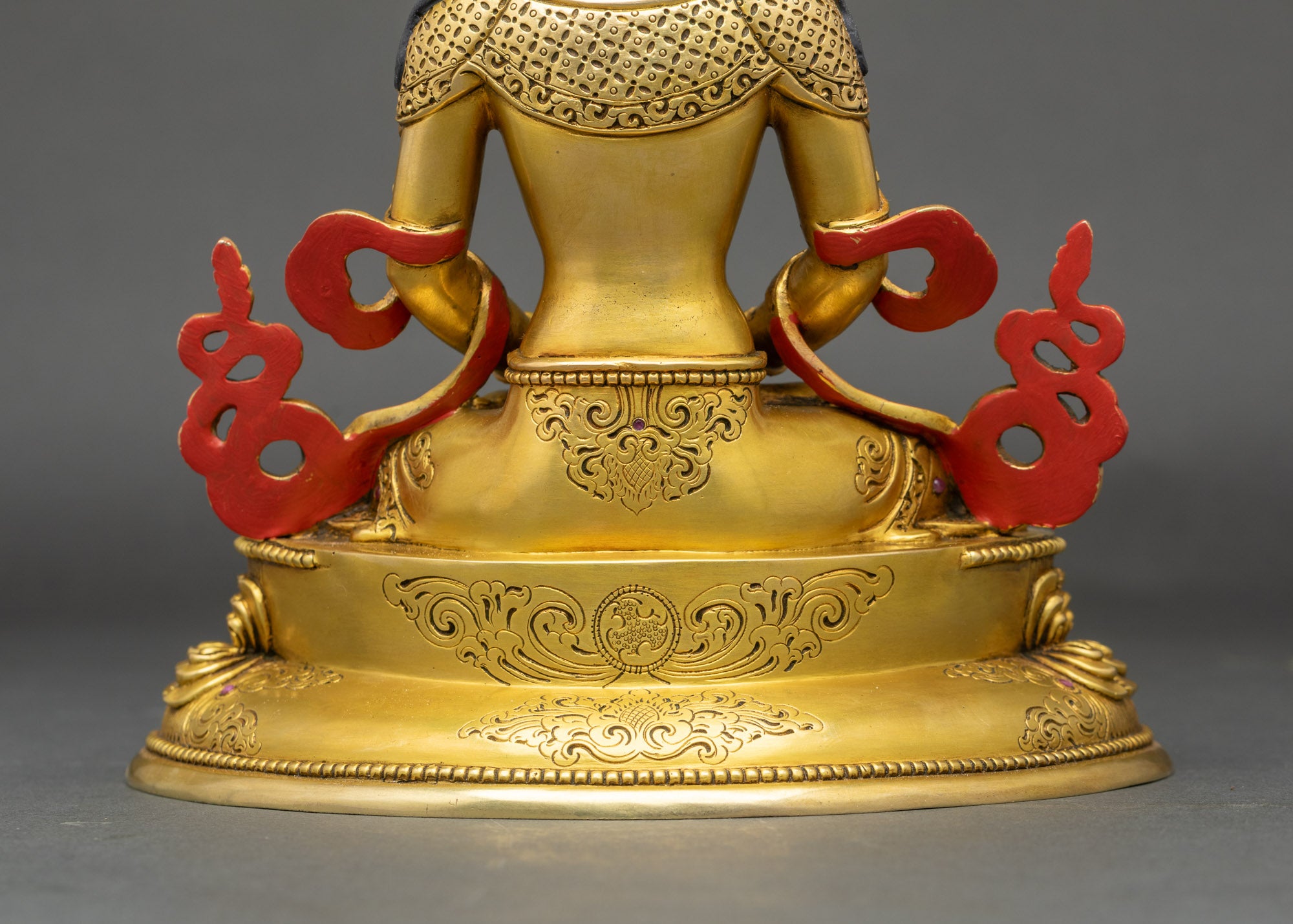 Amitayus Statue – Traditional Lost Wax Himalayan Buddhist Art