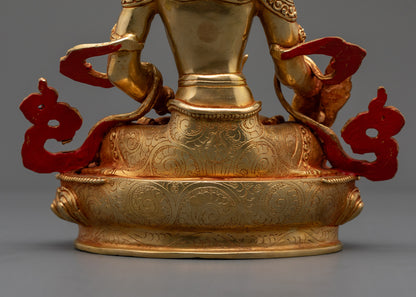 Bodhisattva Ksitigarbha Statue | Handcrafted Spiritual Decor