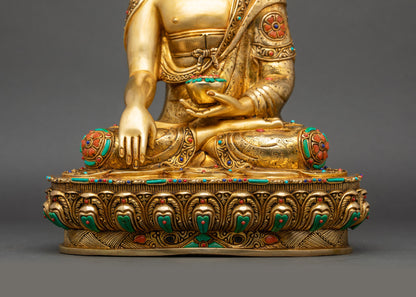Siddhartha Gautama Sculpture | Enlightened Buddha Statue from Nepal