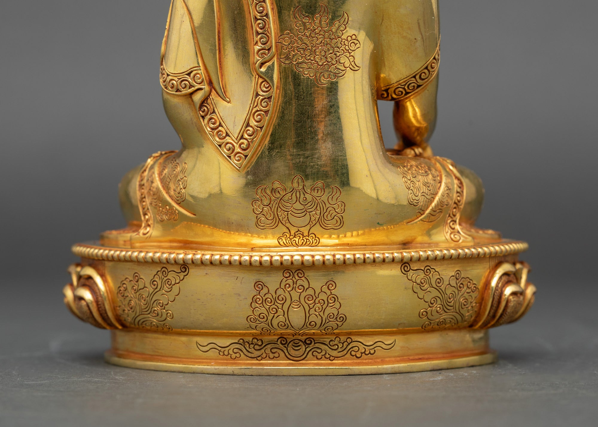 Shakyamuni Buddha Statue | Traditional Nepalese Buddhist Sculpture