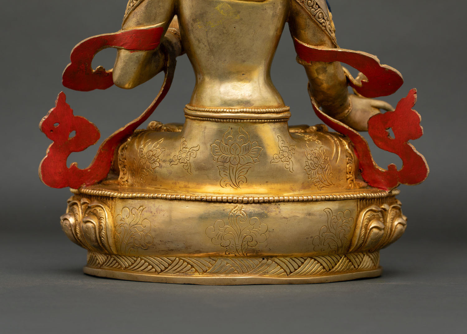 White Umbrella Goddess Dukar – Handcrafted Decorative Sculpture