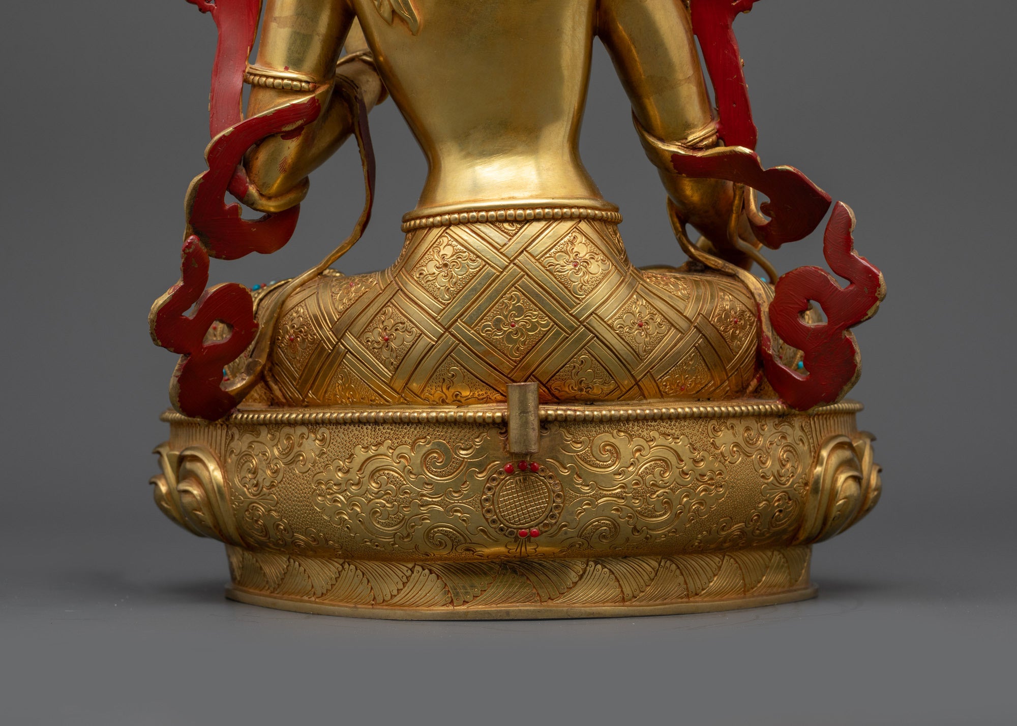 Seven-Eyed White Tara Sculpture | Longevity & Peaceful Energy Decor