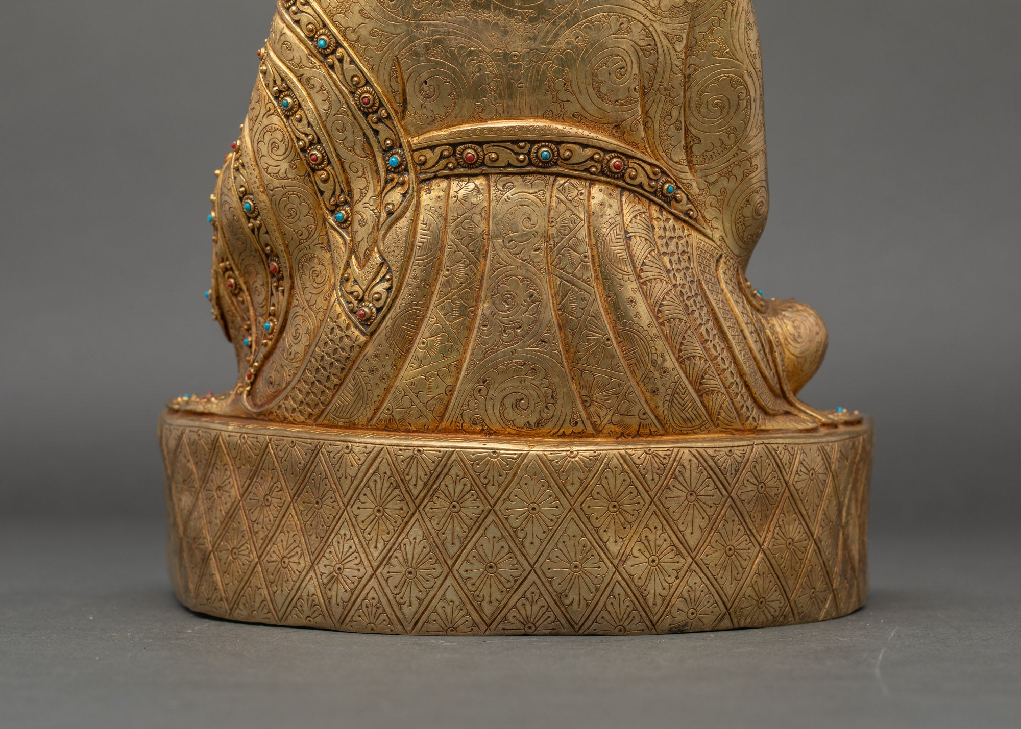 High-quality Guru Santaraksita Sculpture | Nepalese Traditional Art