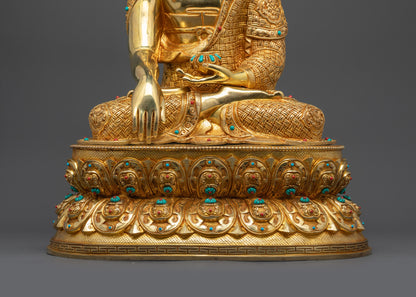 Historical Shakyamuni Buddha Statue | Spiritual Decor for Sacred Space