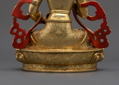 Buddhist Purification Symbol Dorje Sempa Statue | Vajrasattva Statue