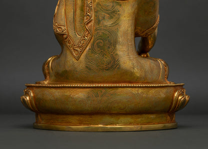 Shakyamuni Buddha Statue | Traditional Newari Craftsmanship