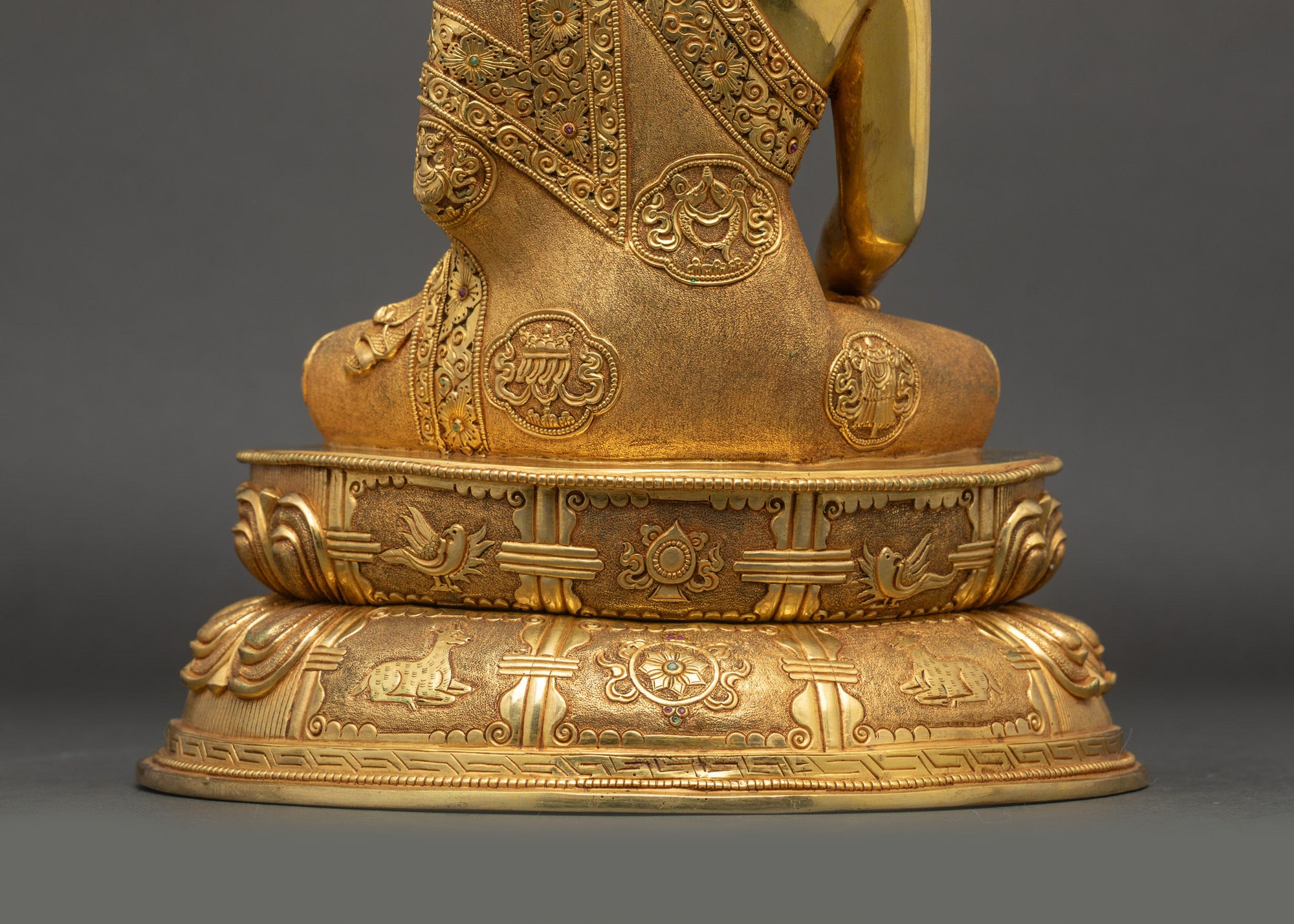 Buy Shakyamuni Buddha Statue | Handcrafted Gold-Gilded Nepalese Art