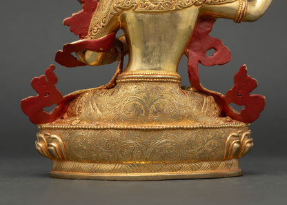 Buddhist Manjushri Statue | Handmade in Nepal